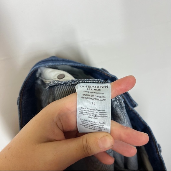 Outerknown Strand High Rise Skinny Size 29 - Picture 9 of 9